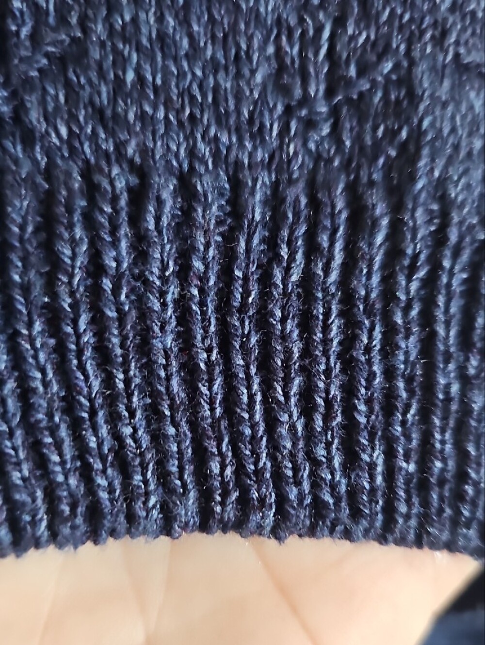 Classic Navy Scenic Knit Vest - Women Sweater - Picture 5 of 5